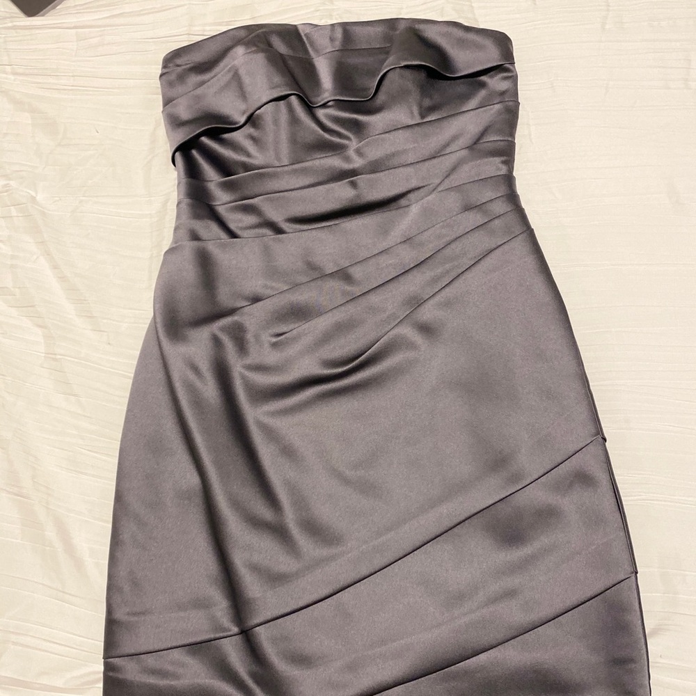 Strapless David’s Bridal Dress